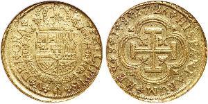 8 Escudo Spanien Gold Philip V von Spanien (1683-1746)