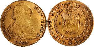 8 Escudo Viceroyalty of the Río de la Plata (1776 - 1814) / Bolivia Gold Charles III of Spain (1716 -1788)