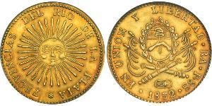 8 Escudo Argentinien (1861 - ) Or 