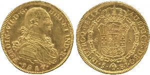 8 Escudo Chili Or Ferdinand VII d