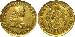 8 Escudo Nouvelle-Espagne (1519 - 1821) Or Ferdinand VI d