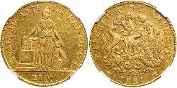 8 Escudo Chile Oro 