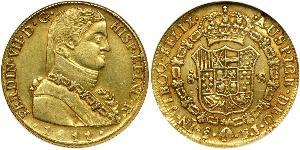 8 Escudo Chile Oro Fernando VII de España (1784-1833)