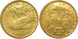 8 Escudo Chile Oro 