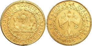 8 Escudo Chile Oro 