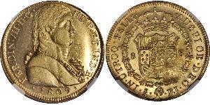 8 Escudo Chile Oro Fernando VII de España (1784-1833)