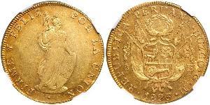 8 Escudo Perù Oro 