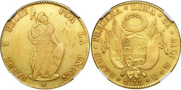 8 Escudo Perù Oro 