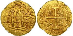 8 Escudo Perú Oro Felipe V de España (1683-1746)