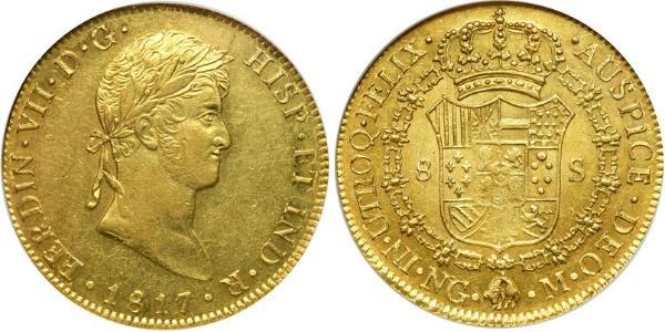 8 Escudo 危地马拉 金 费尔南多七世 (1784 - 1833)