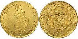 8 Escudo 秘鲁 金 