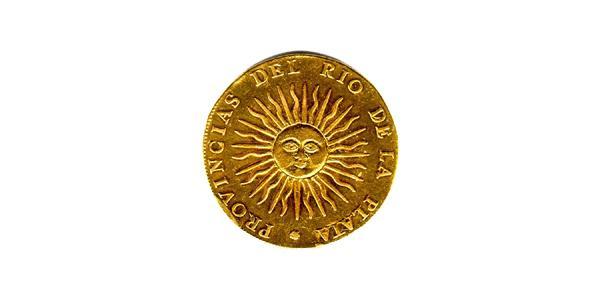 8 Escudo 阿根廷 金 