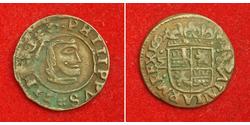 8 Maravedi Kingdom of Spain (1814 - 1873) Cobre Felipe IV de España (1605 -1665)