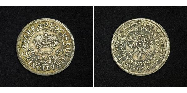 8 Marck Reichsstadt Aachen (1306 - 1801) Silber 