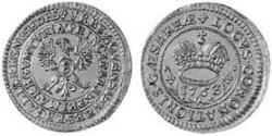 8 Marck Free Imperial City of Aachen (1306 - 1801) 銀 