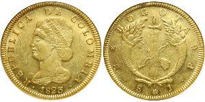 8 Peso Republic of Colombia (1819 - 1831) Gold 