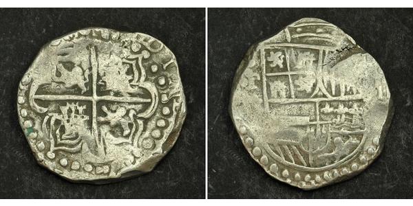 8 Real Bolivie Argent Philippe IV d