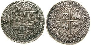 8 Real Bolivie / Vice-royauté du Pérou (1542 - 1824) Argent Philippe IV d