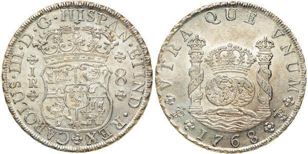 8 Real Bolivie / Vice-royauté du Pérou (1542 - 1824) Argent Charles III d