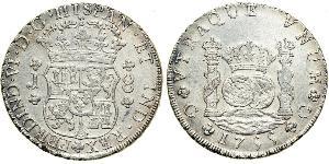 8 Real Empire espagnol (1700 - 1808) Argent Charles III d