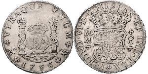 8 Real Nouvelle-Espagne (1519 - 1821) Argent Ferdinand VI d