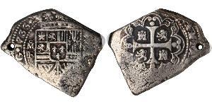 8 Real Nouvelle-Espagne (1519 - 1821) Argent Philippe V d