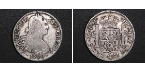 8 Real Nouvelle-Espagne (1519 - 1821) Argent Charles IV d