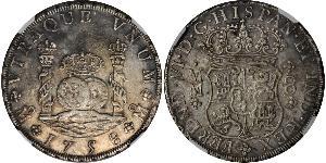 8 Real Nouvelle-Espagne (1519 - 1821) Argent Ferdinand VI d