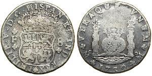 8 Real Nouvelle-Espagne (1519 - 1821) Argent Philippe V d