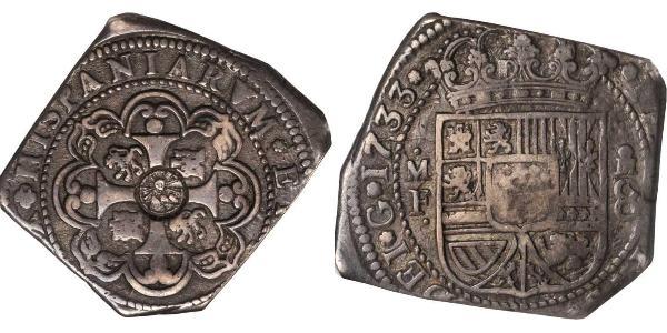 8 Real Nouvelle-Espagne (1519 - 1821) Argent Philippe V d