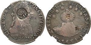 8 Real Philippines Argent 