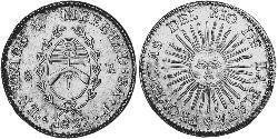 8 Real Provinces-Unies du Río de la Plata (1810 -1831) Argent 