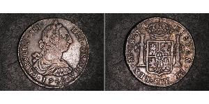 8 Real Pérou Argent Charles III d