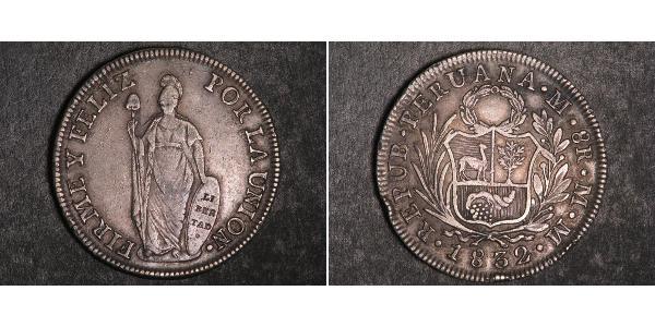 8 Real Pérou Argent 