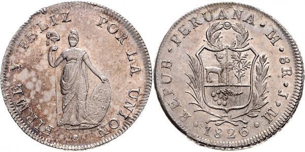 8 Real Pérou Argent 