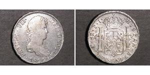 8 Real Vice-royauté du Río de la Plata (1776 - 1814) / Bolivie Argent Ferdinand VII d