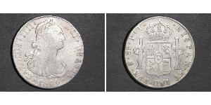 8 Real Vice-royauté du Río de la Plata (1776 - 1814) / Bolivie Argent Charles IV d