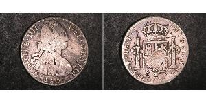 8 Real Bolivia / Vicereame del Río de la Plata (1776 - 1814) Argento Carlo IV di Spagna (1748-1819)