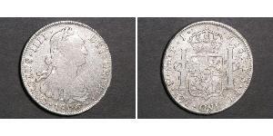 8 Real Bolivia / Vicereame del Río de la Plata (1776 - 1814) Argento Carlo IV di Spagna (1748-1819)