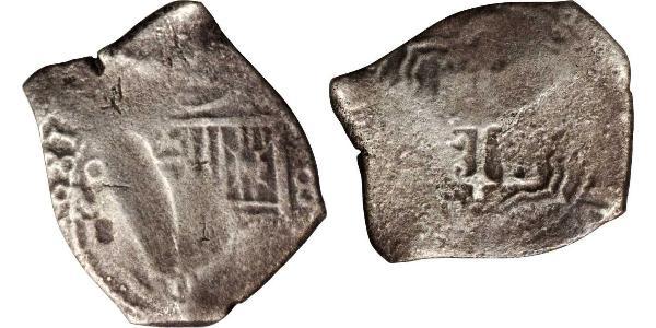 8 Real Messico Argento Carlo II di Spagna (1661-1700)
