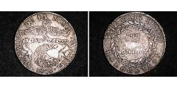 8 Real Repubblica della Nuova Granada (1831–1858) Argento 