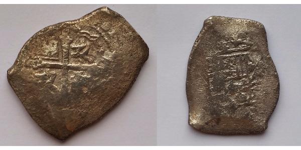 8 Real Spagna / Spanish Colonies Argento Carlo IV di Spagna (1748-1819)