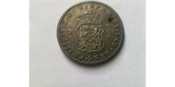 8 Real Vicereame della Nuova Spagna (1519 - 1821) Argento Filippo V di Spagna (1683-1746)