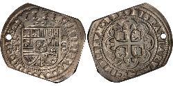 8 Real Vicereame della Nuova Spagna (1519 - 1821) Argento Filippo V di Spagna (1683-1746)
