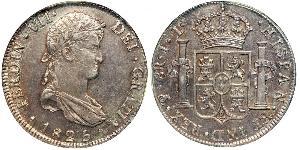 8 Real Bolivia / Virreinato del Río de la Plata (1776 - 1814) Plata Fernando VII de España (1784-1833)