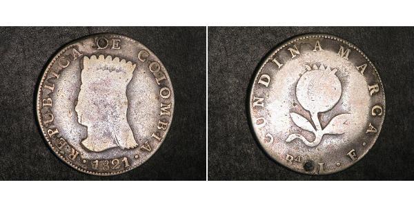 8 Real Colombia Plata 