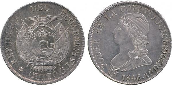 8 Real Ecuador Plata 