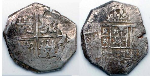 8 Real España / Spanish Colonies Plata Carlos IV de España (1748-1819)