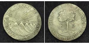 8 Real Guatemala / República Federal de Centro América (1823 - 1838) Plata 