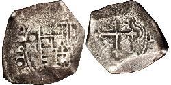 8 Real México Plata Carlos II de España (1661-1700)